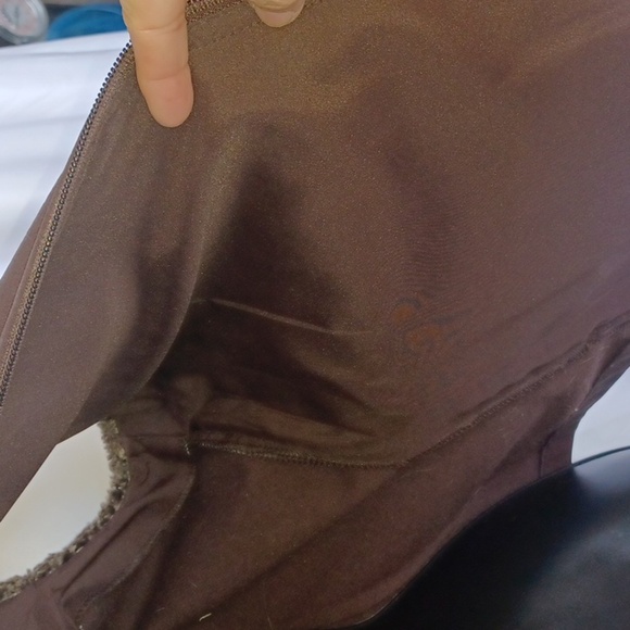 VINTAGE Farouche Faux Leather Vest, Size 10, embroidered,  quilted - Picture 8 of 8